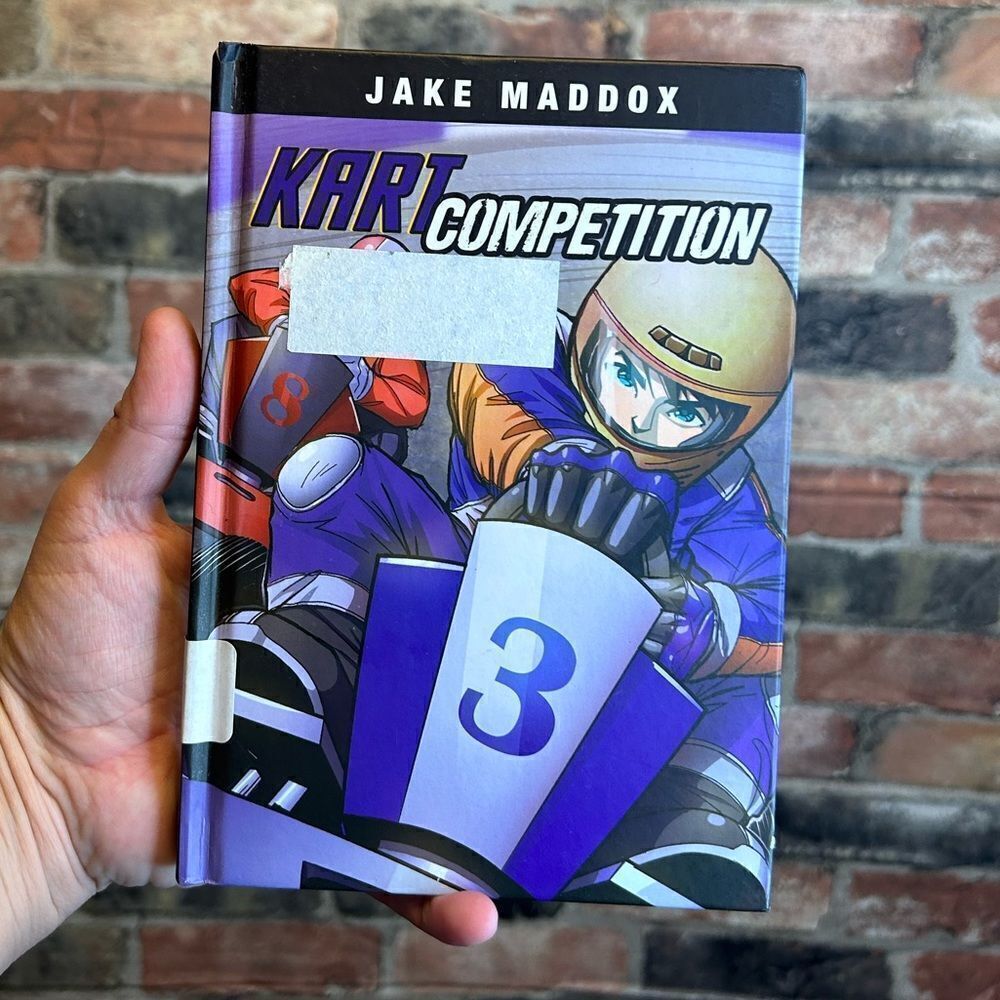 5 for $25🔥Kart Competition (Jake Maddox Sports Stories) Hardback Book